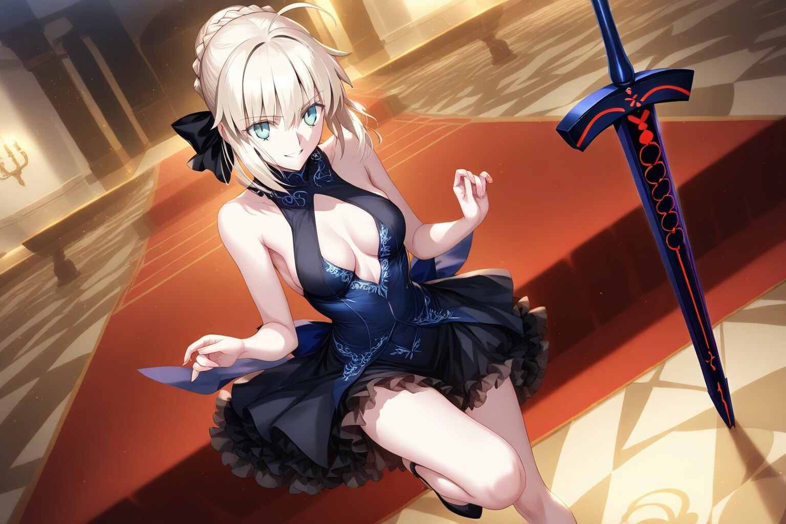 「セイバー／アルトリア・ペンドラゴン(オルタ)　第3再臨の姿」 by #WAVE Ver.02
