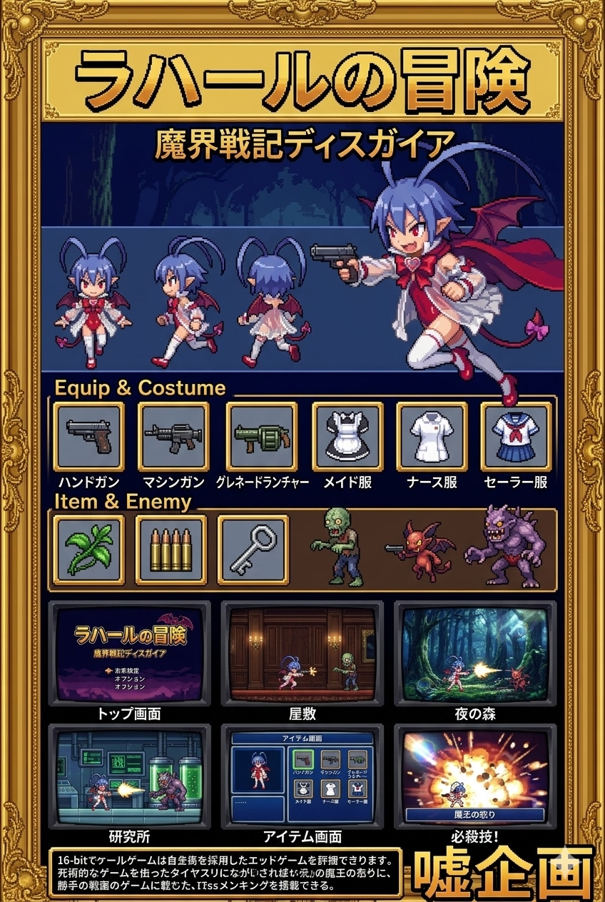 ラハールの冒険　魔界戦記ディスガイア