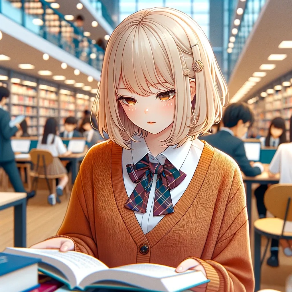 活気ある図書館