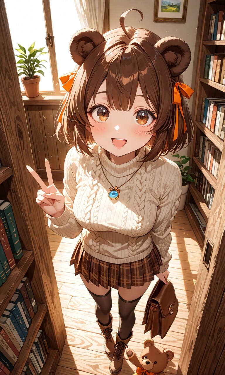 ブルア(べあのん)ネックレス