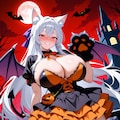 ハロウィンキャット魔王様 2枚目