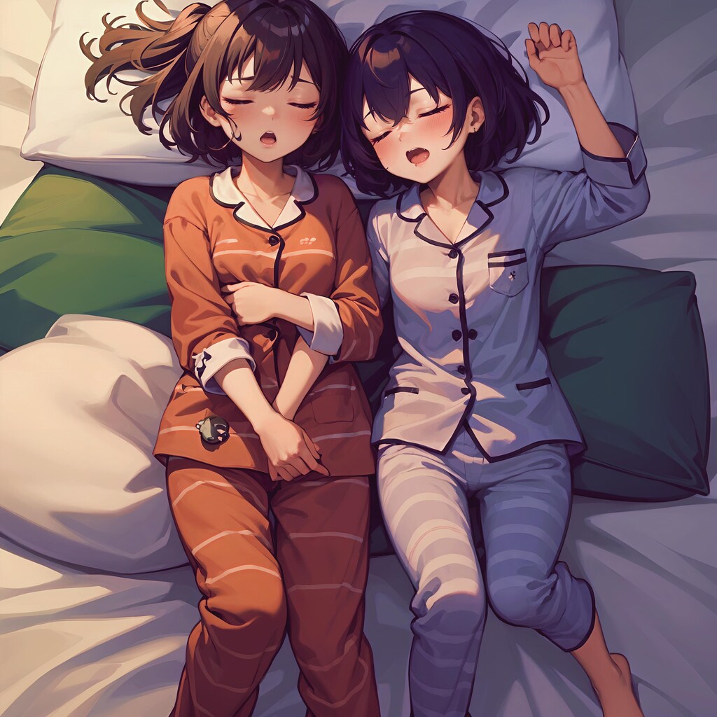 ふたりパジャマ