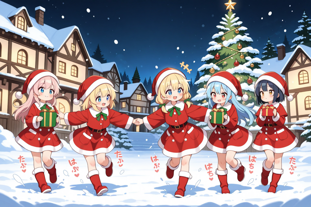 サンタちゃんたちのクリスマス！！