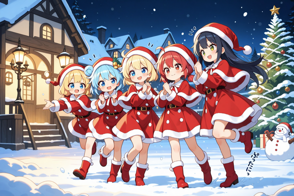 サンタちゃんたちのクリスマス！！