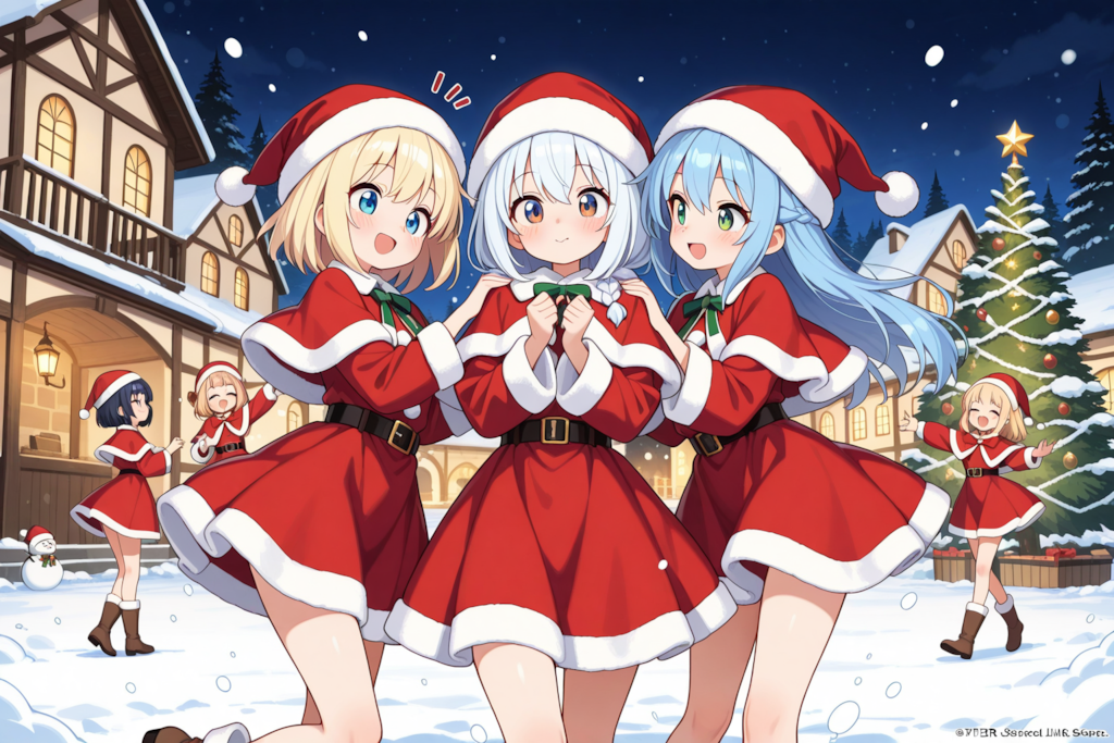 サンタちゃんたちのクリスマス！！