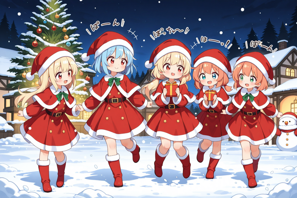 サンタちゃんたちのクリスマス！！