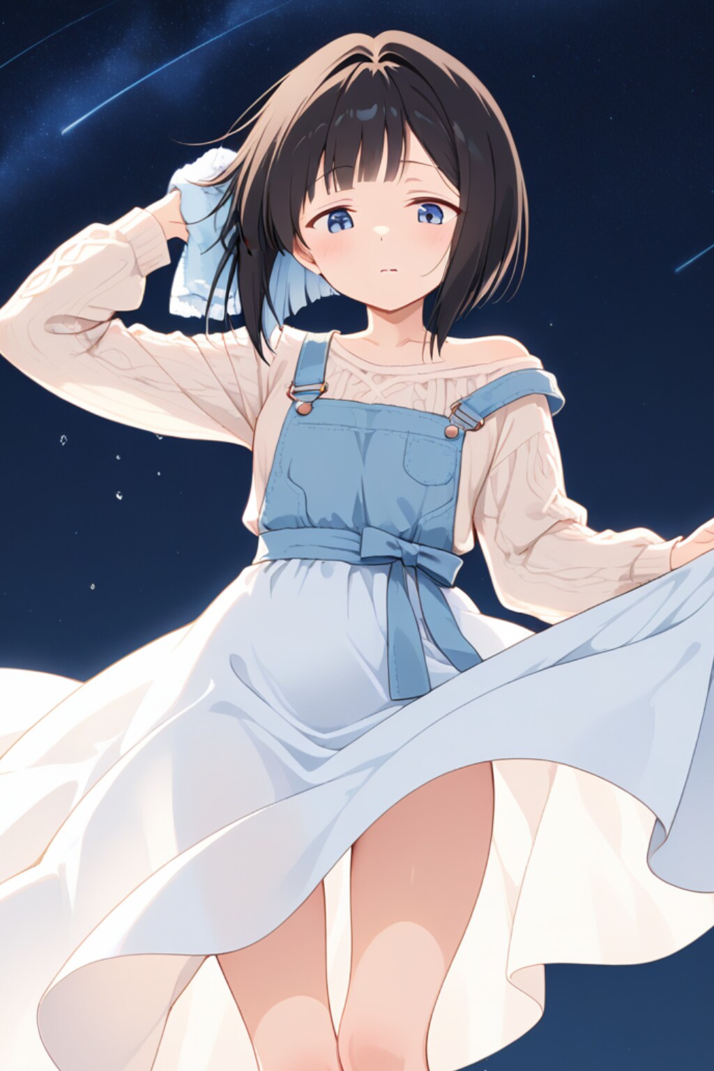 スカートふわり