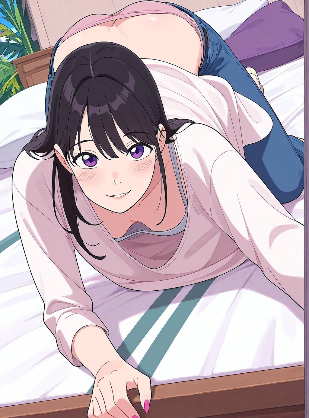 四つん這い