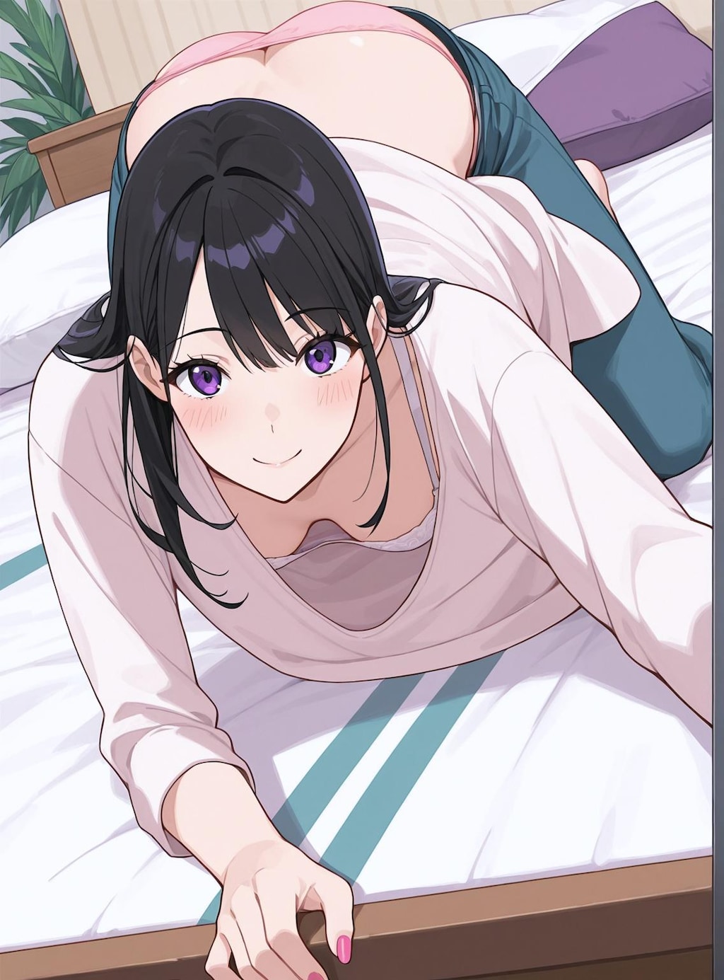 四つん這い