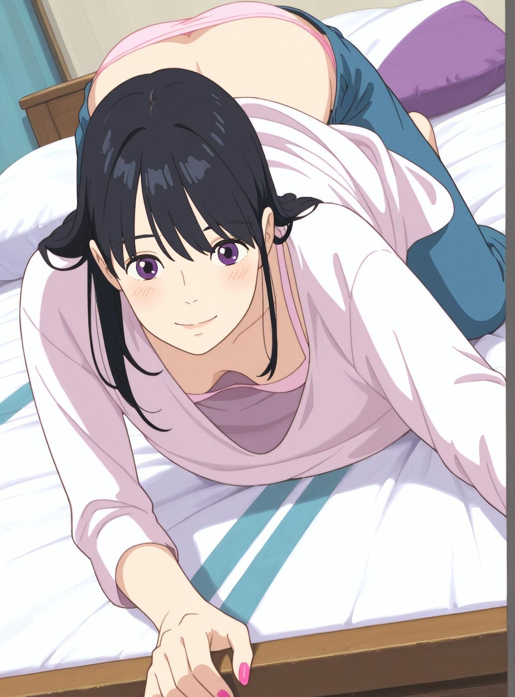 四つん這い