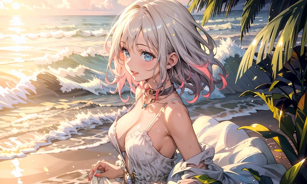 夏と海と朝陽と おはようございます