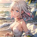 夏と海と朝陽と おはようございます 3枚目