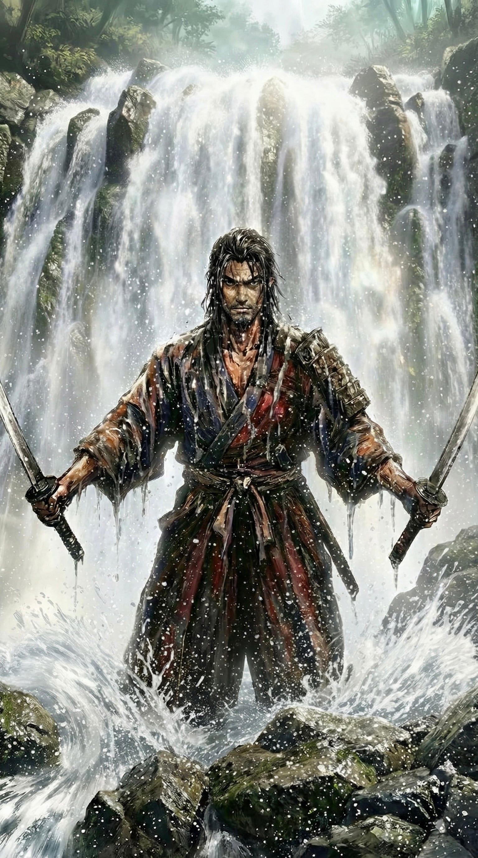 飛沫に研ぐ刃 | の人気AIイラスト・グラビア