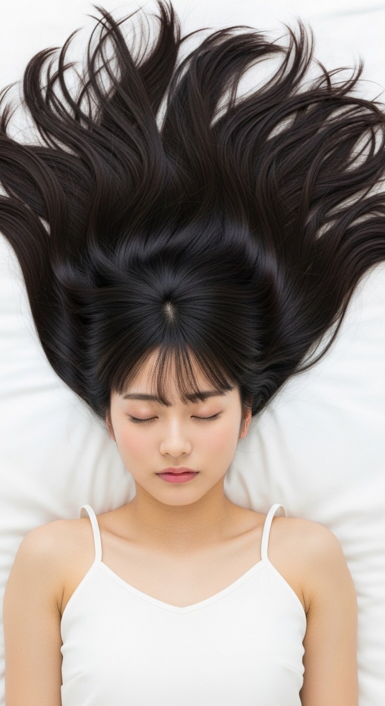 ロングヘアーのお姉さん