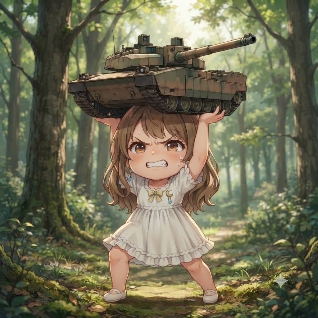 (頭上縛り)126.「る」→「ルクレール」フランスの戦車　おねぼ〜ひー