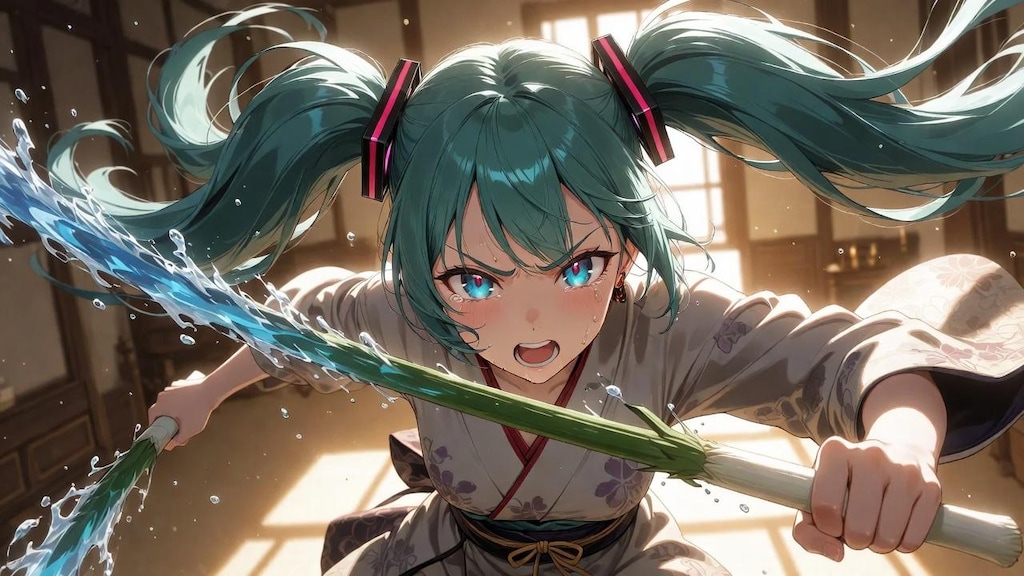 ネギの呼吸！