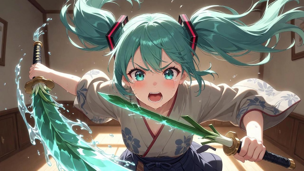 ネギの呼吸！
