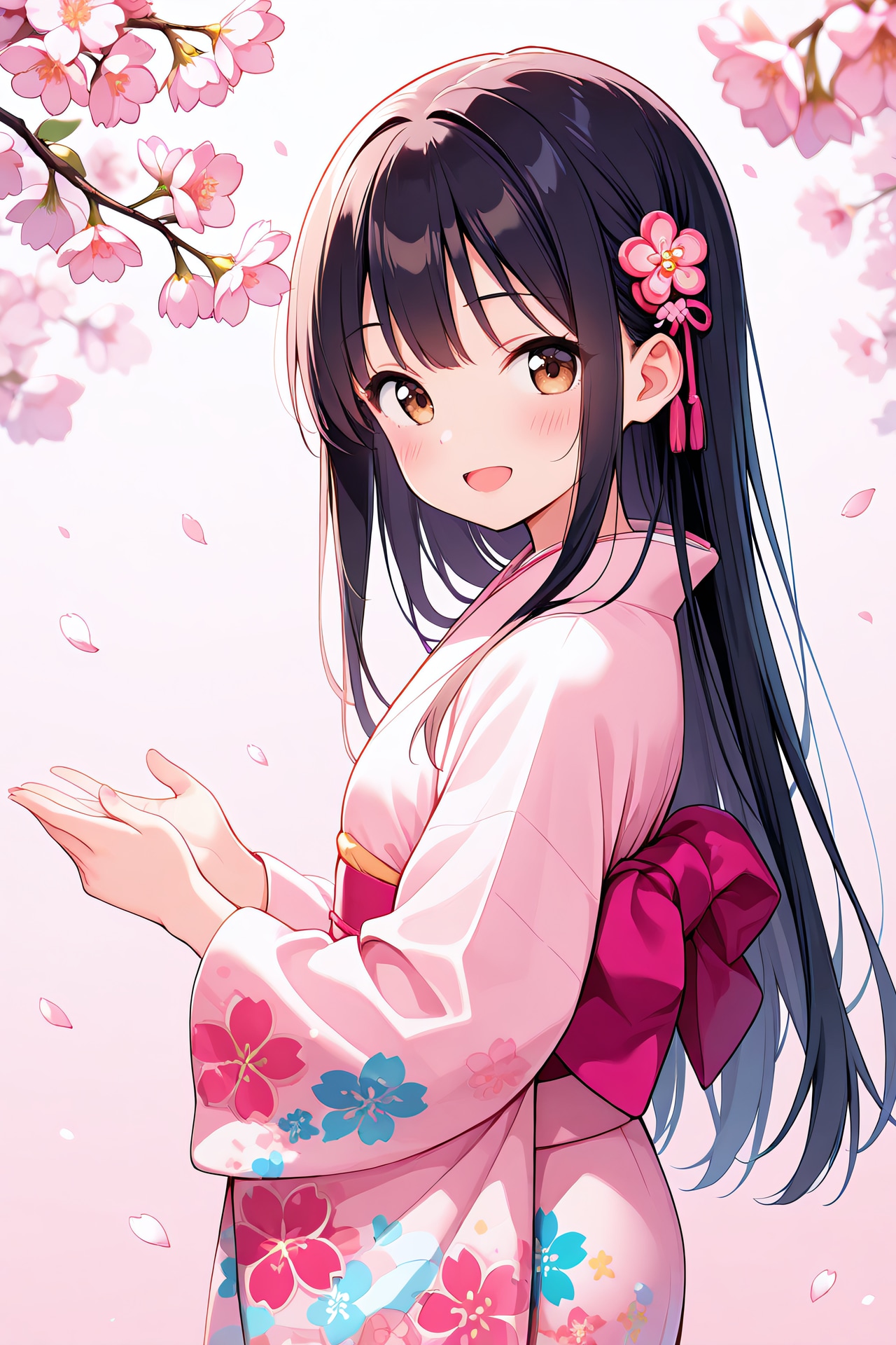 春風みたいな黒髪ちゃん