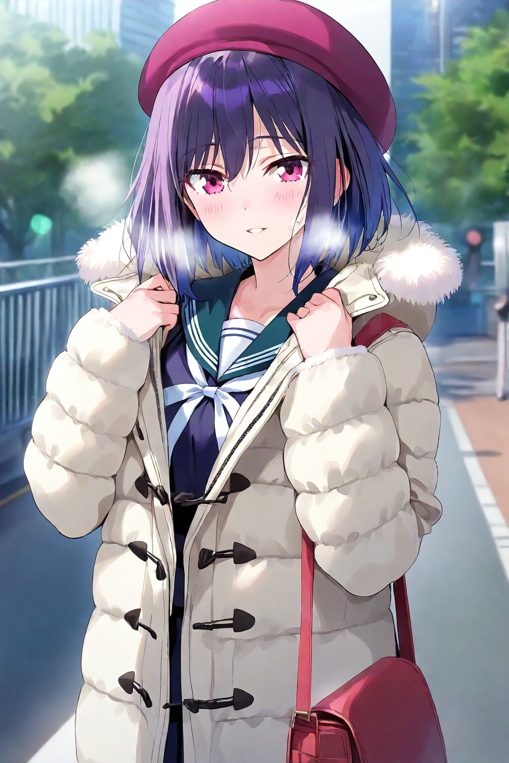 今日も寒いね | の人気AIイラスト・グラビア