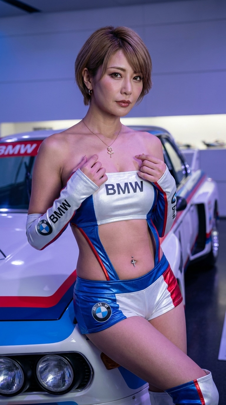 人妻レースクイーン