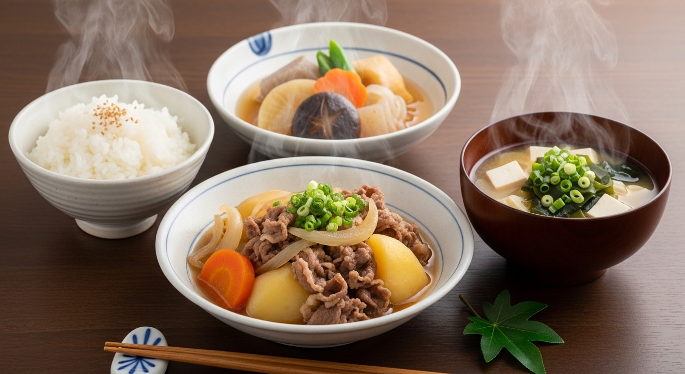 摩訶不思議食堂の煮物定食 | の人気AIイラスト・グラビア