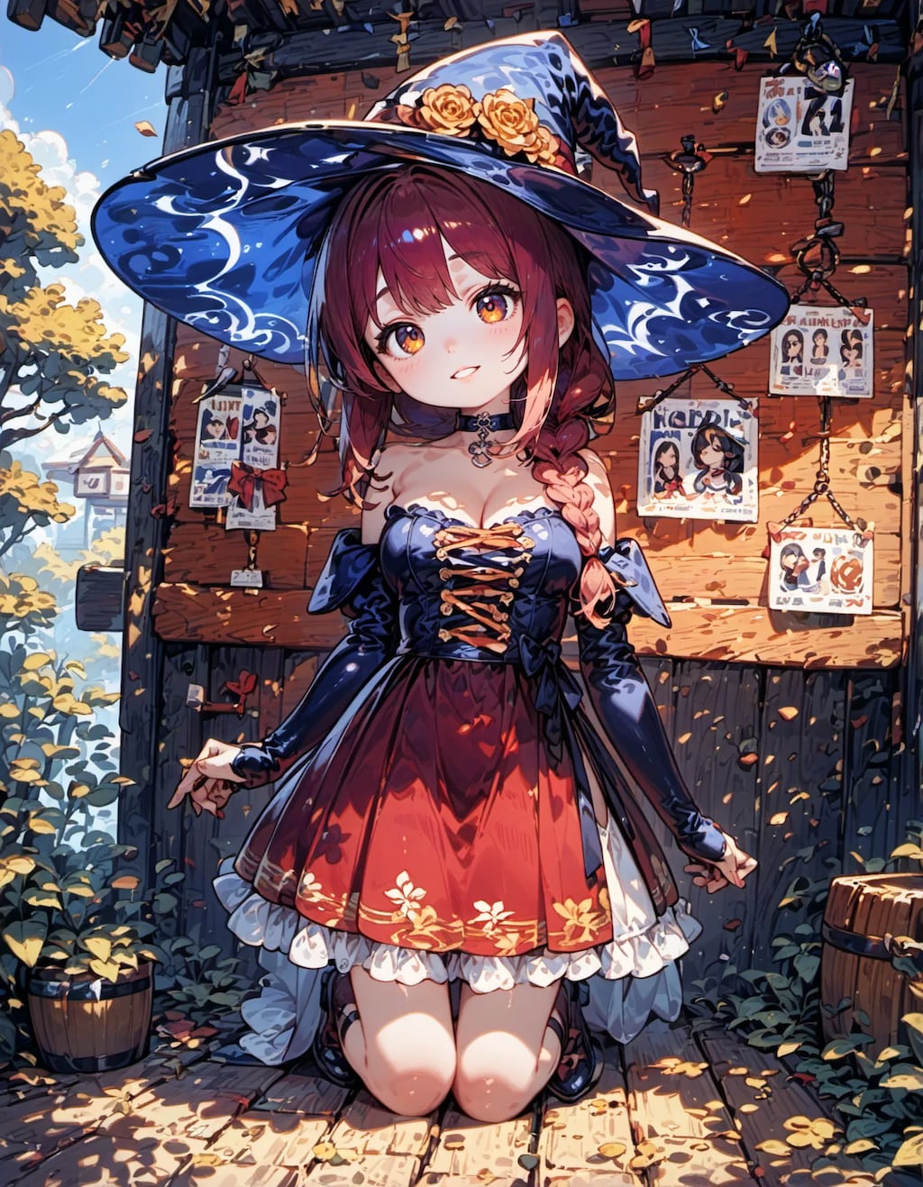 The Witch of the Golden Noticeboard
