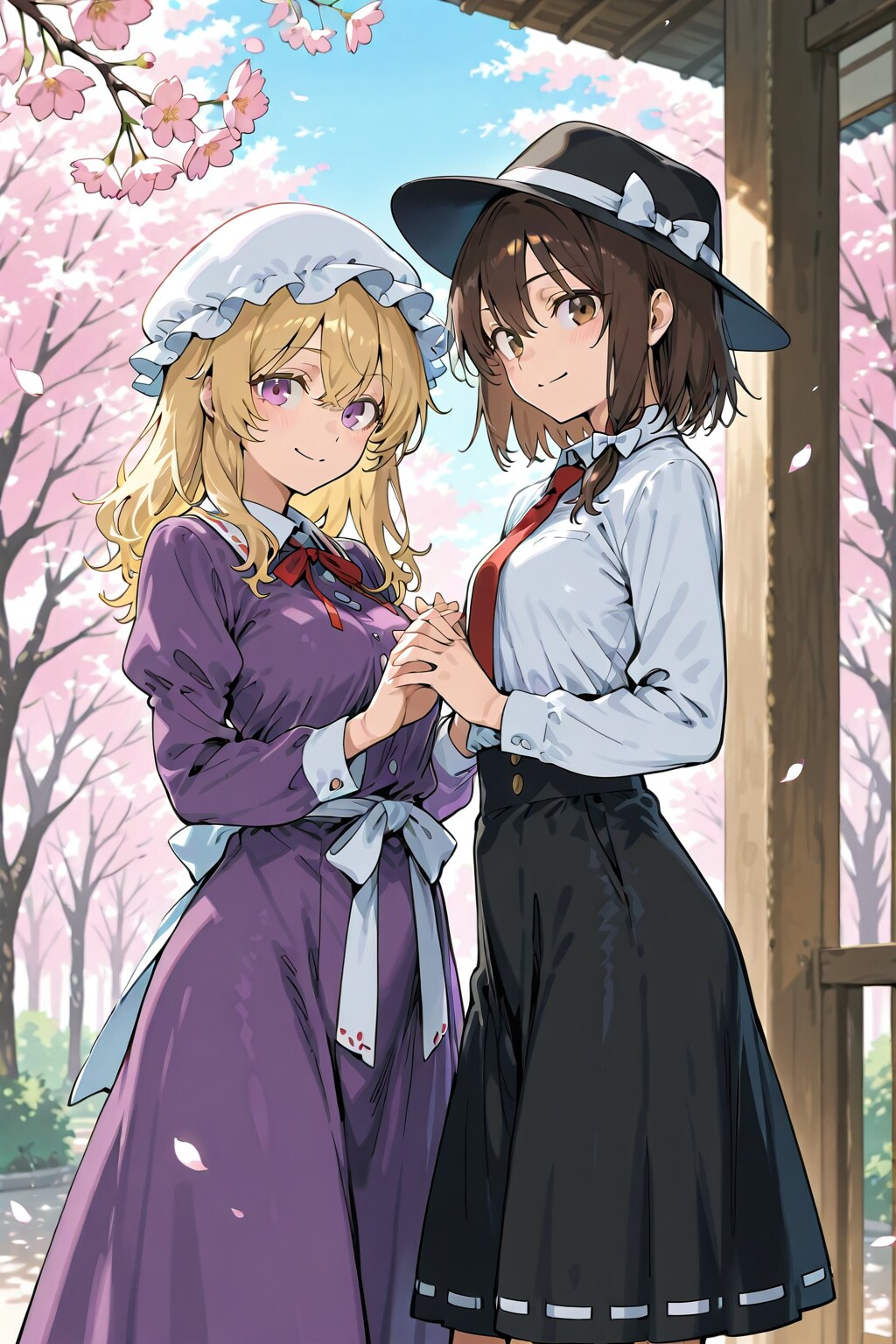 桜咲く蓮メリ