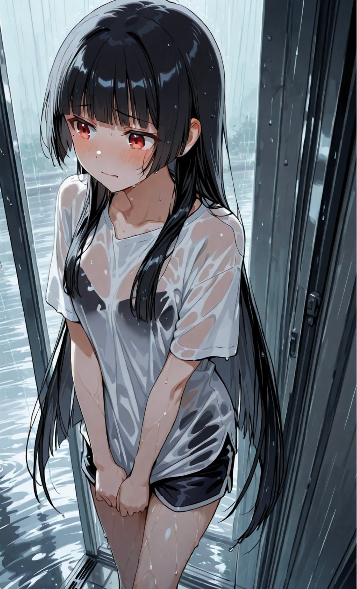 すごい雨ですね…