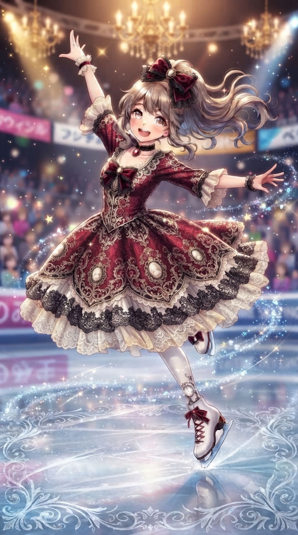 フィギュアスケート クラシックロリータ衣装