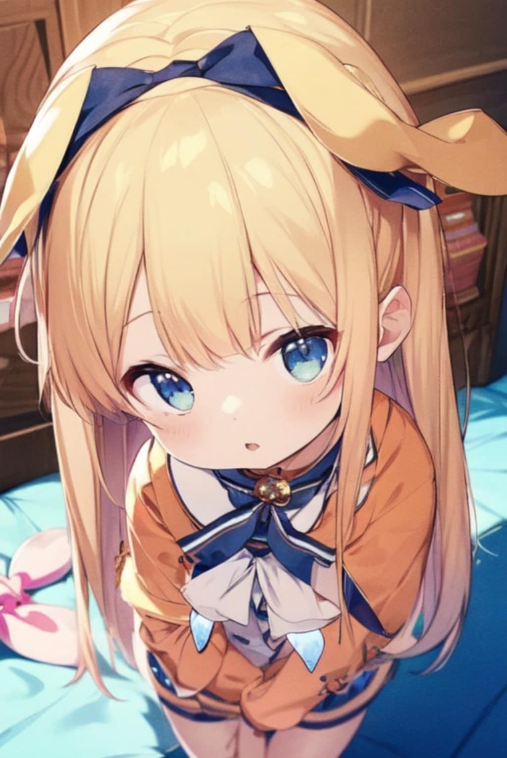 カメラ目線