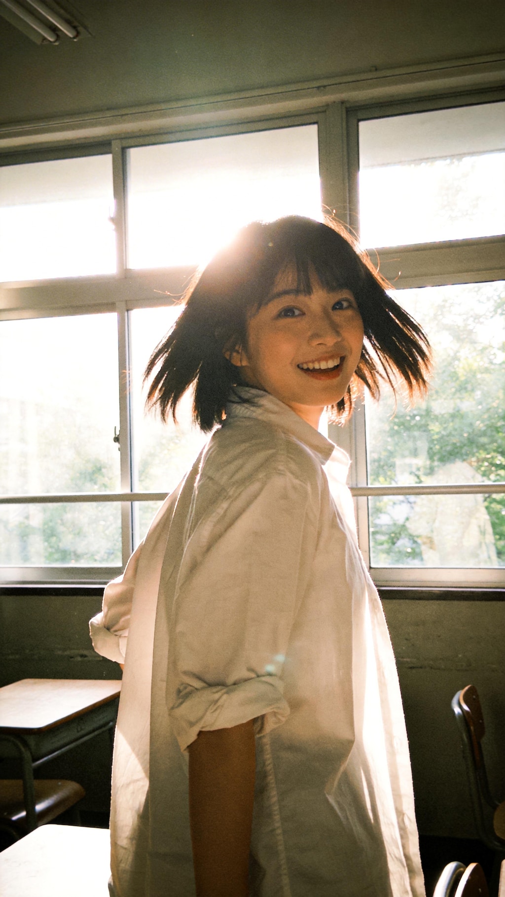Sunlight Resting on a Quiet Smile