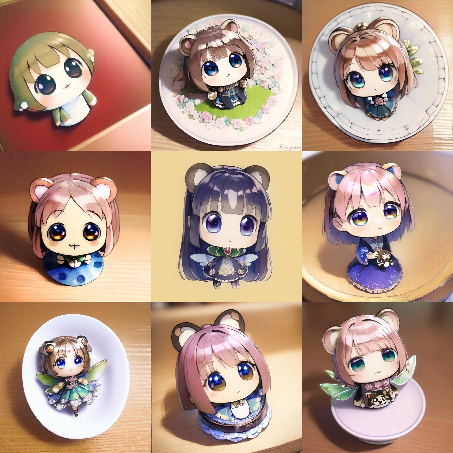 たぬき妖精つめあわせ