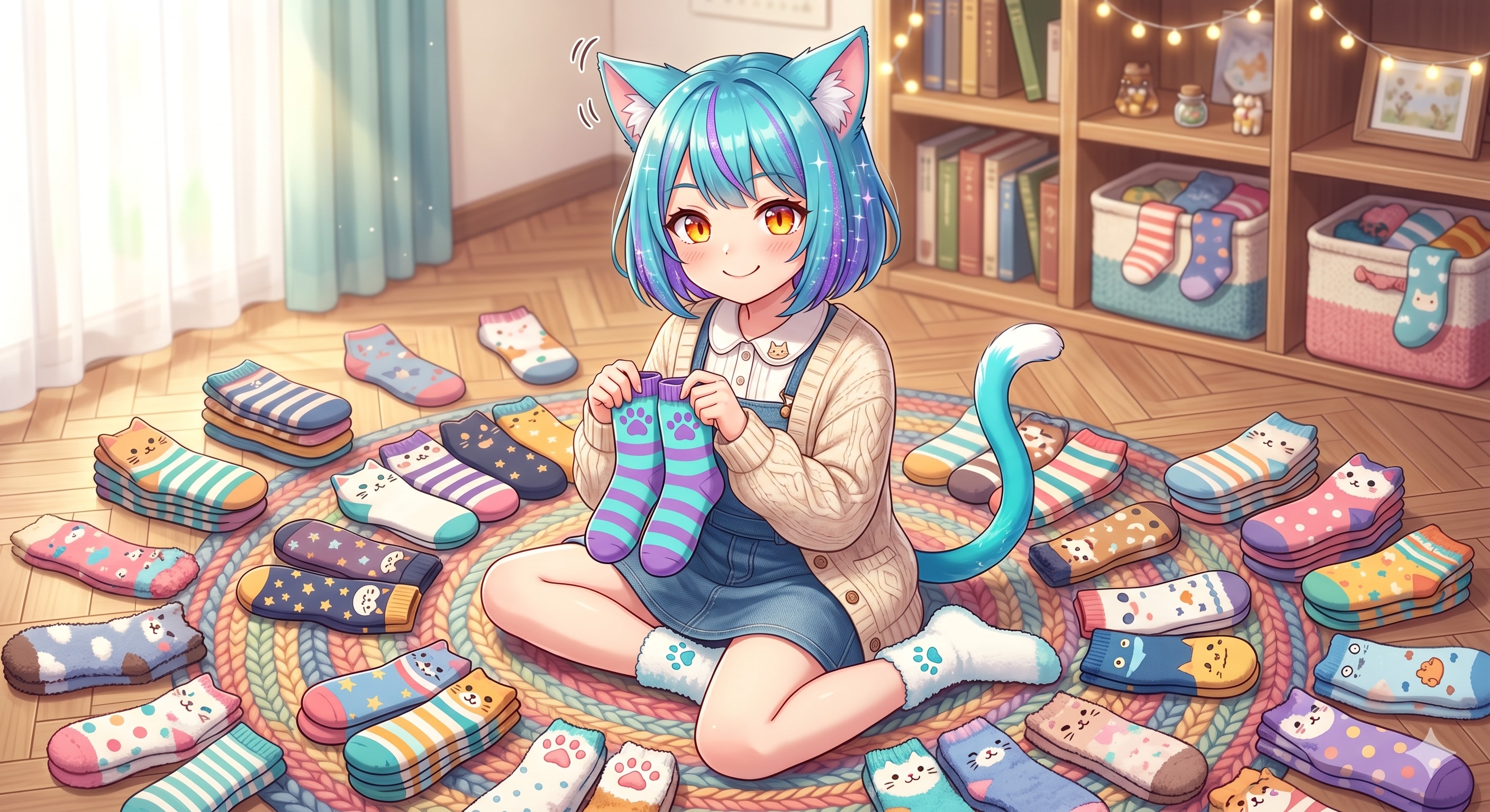 ミケちゃん靴下コレクション