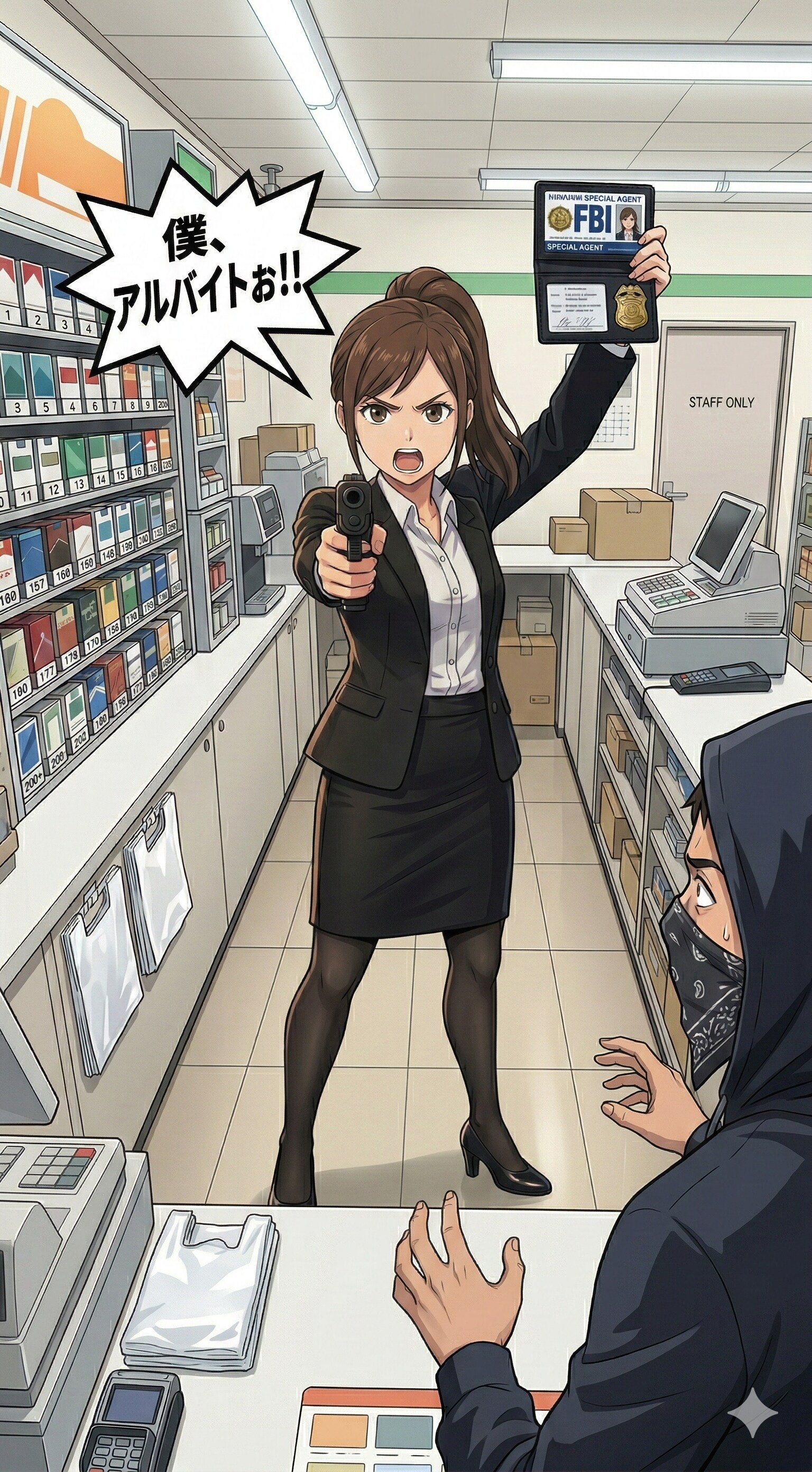 アルバイト従業員 | の人気AIイラスト・グラビア