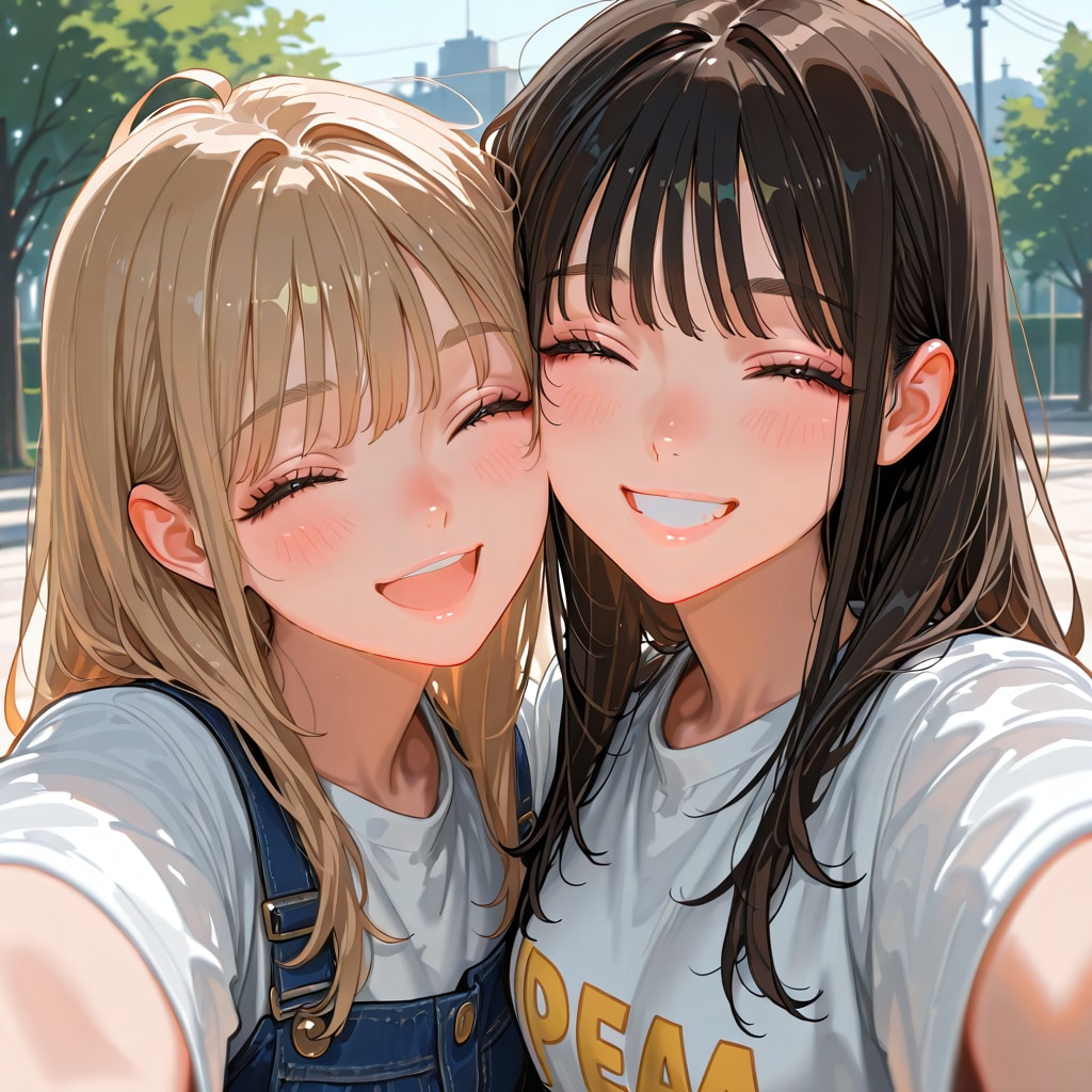 自撮り | の人気AIイラスト・グラビア