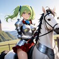 白馬の姫騎士あおいちゃん 5枚目