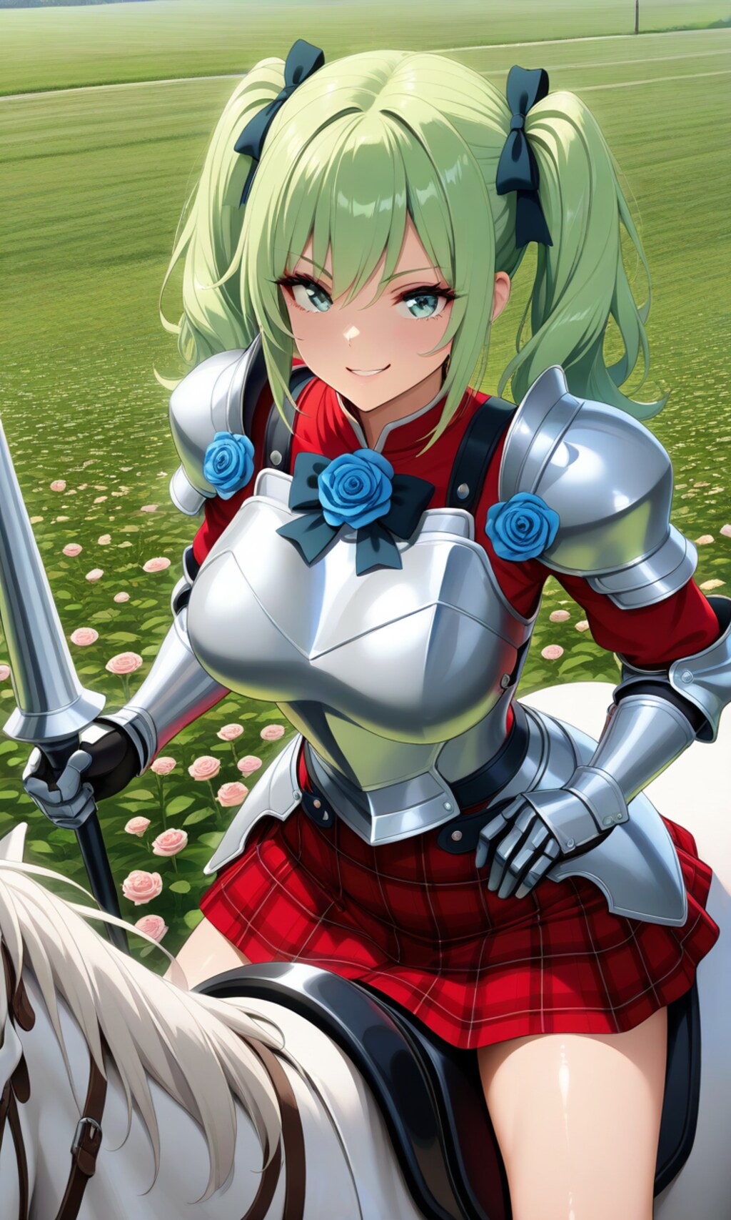 白馬の姫騎士あおいちゃん