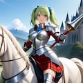 白馬の姫騎士あおいちゃん 6枚目