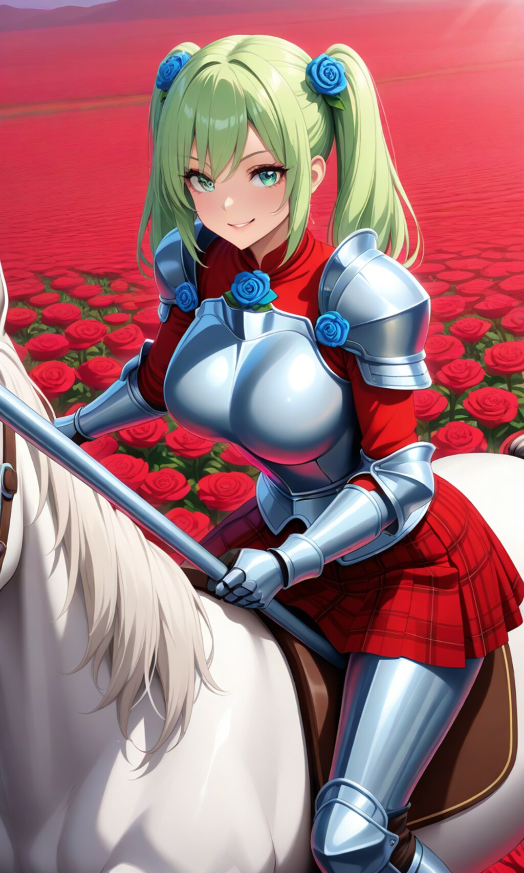 白馬の姫騎士あおいちゃん