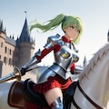 白馬の姫騎士あおいちゃん 4枚目