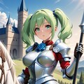 白馬の姫騎士あおいちゃん 9枚目