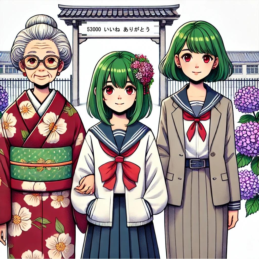 ５３０００いいねありがとう | の人気AIイラスト・グラビア