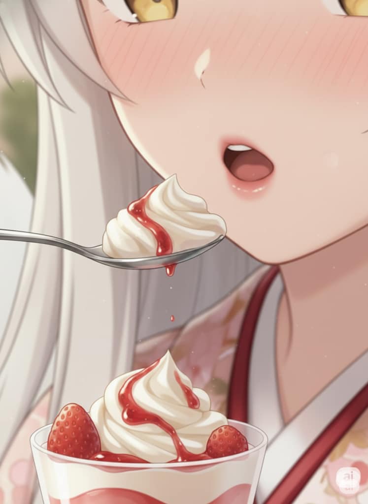 【狐独のグルメ】夢色に輝く、幾層もの幸福 | の人気AIイラスト・グラビア