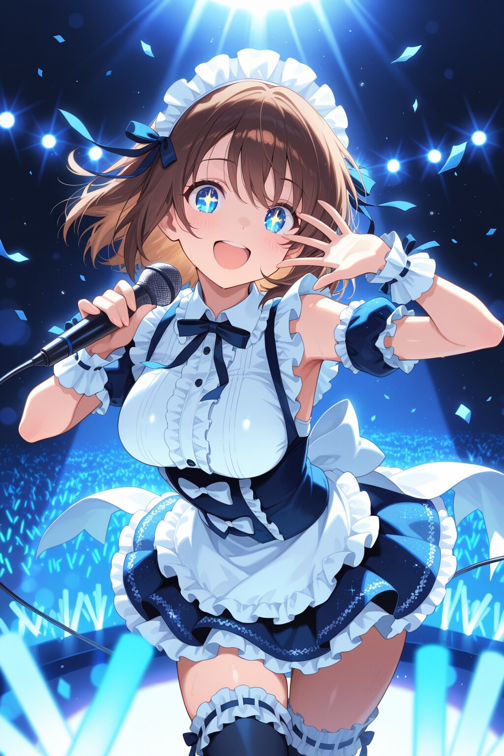 アイドルメイド　マシロちゃん | の人気AIイラスト・グラビア