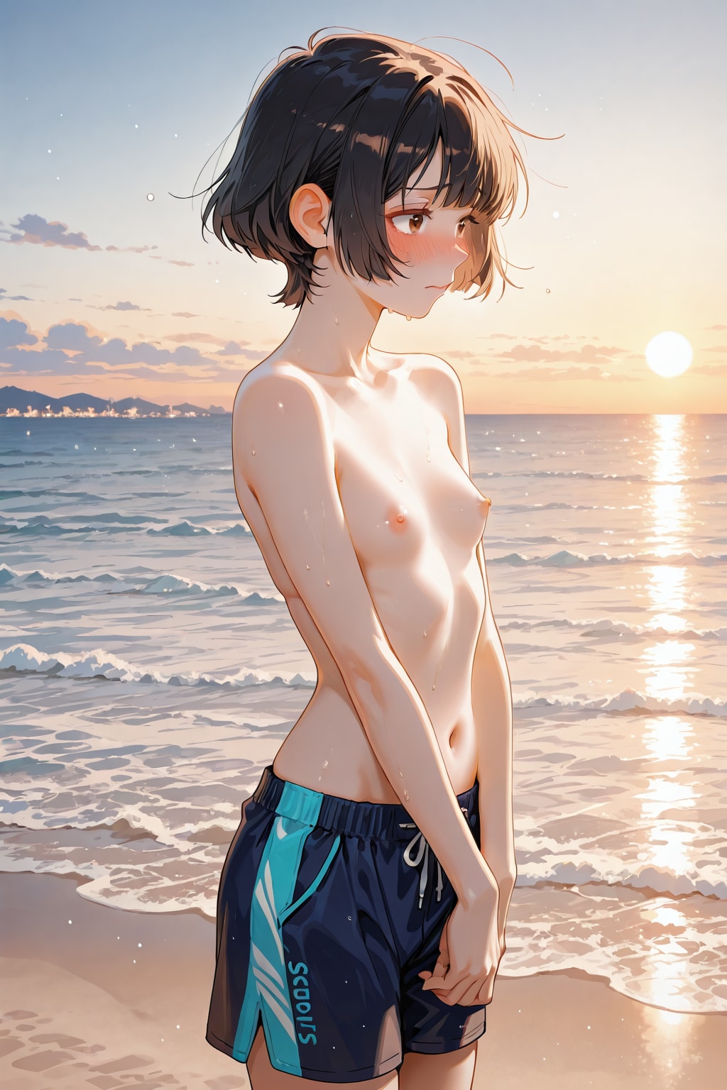 男水着チャレンジ