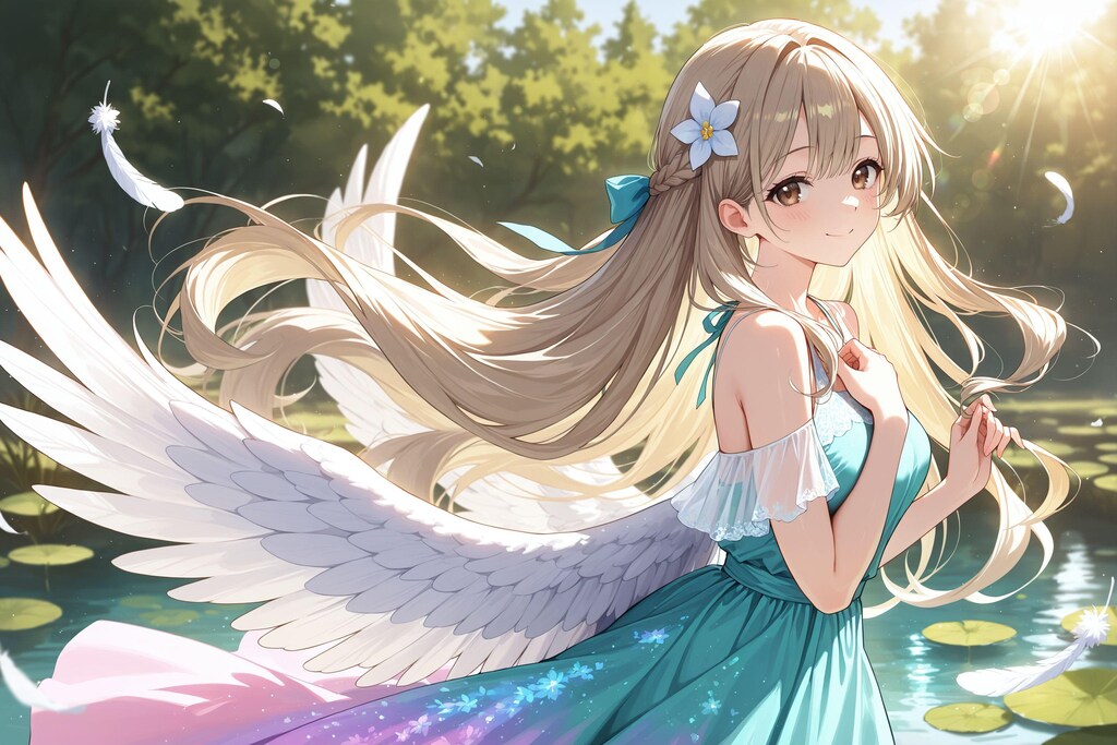 天使さん頑張ります