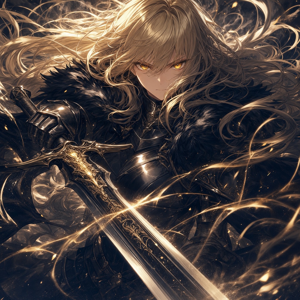 ブロンドの女騎士さん996