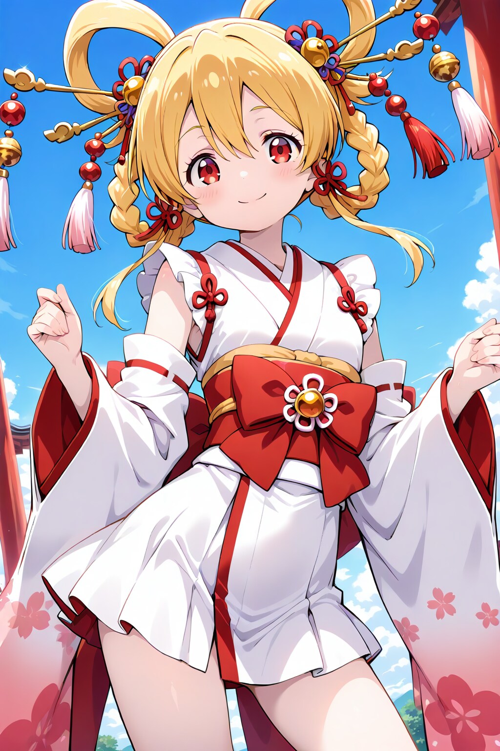 和風？ な魔法少女