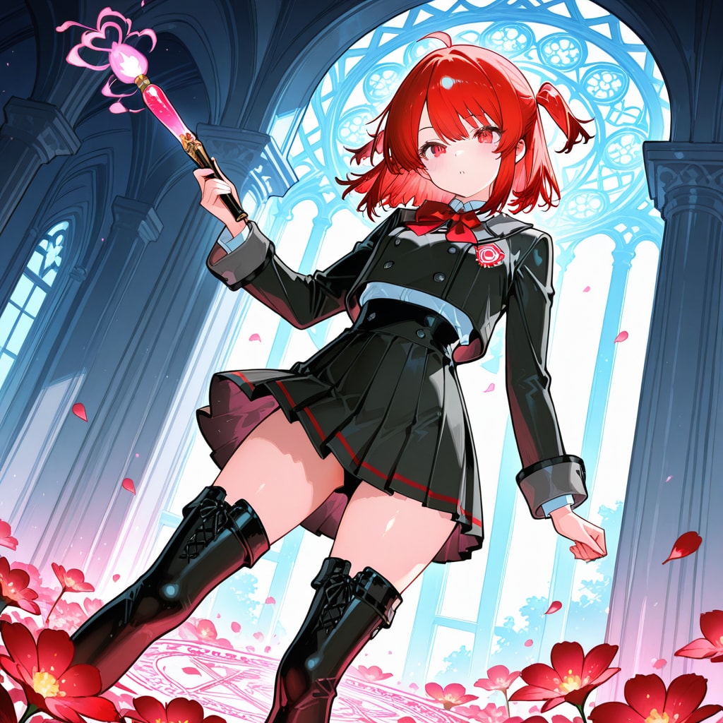 魔法学園、炎の入学実習！