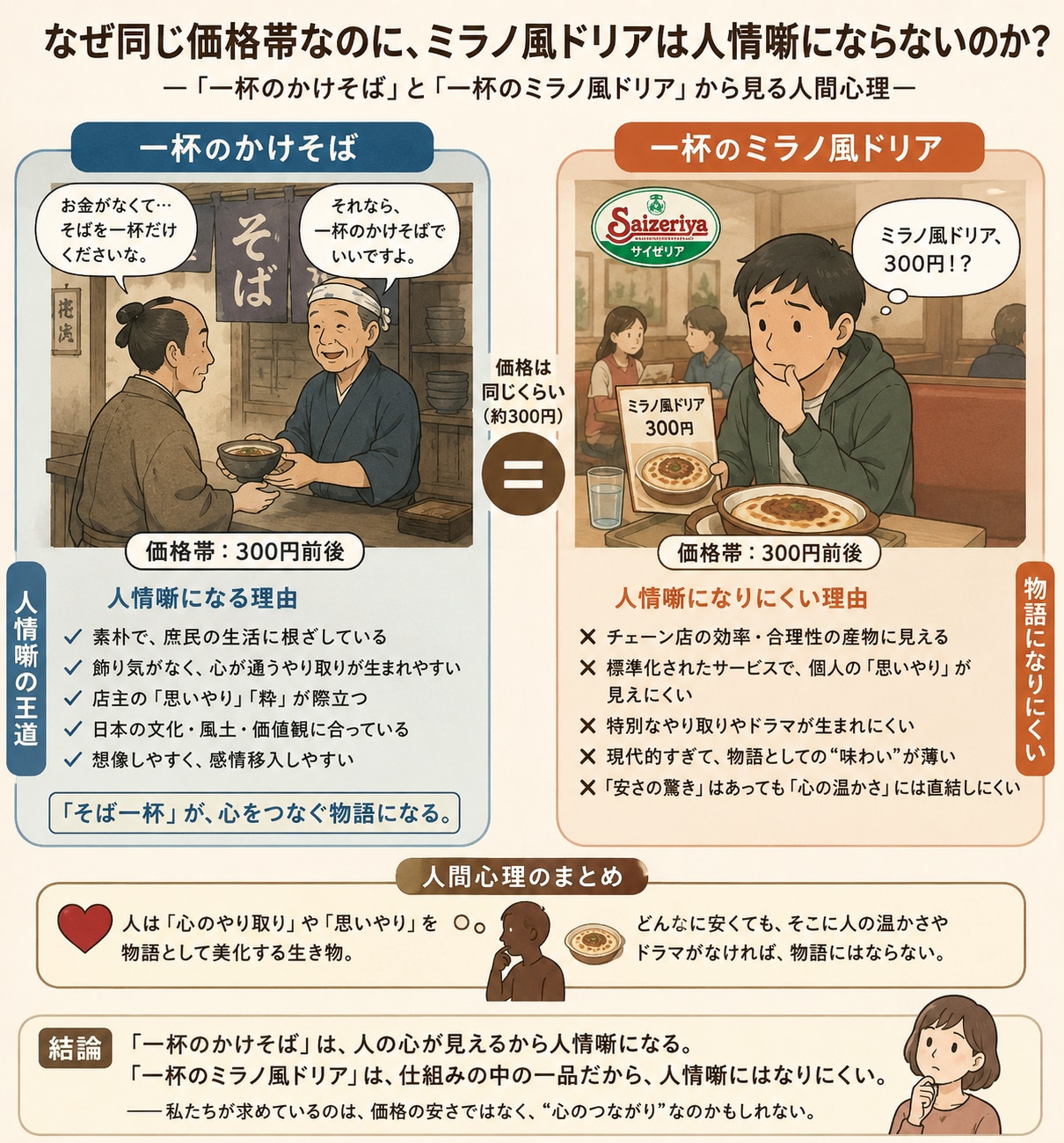 一杯のミラノ風ドリアはなぜ成立しないのか